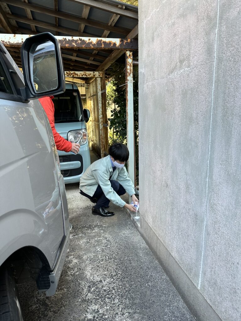 解体工事のお清め 円建創株式会社 しまね木の家本舗 解体工事のお清め 円建創株式会社 しまね木の家本舗